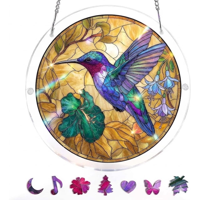 Colorful Acrylic Puzzle Pendant Home Puzzle Decoration Gift Giving