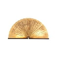 thumbnail image 2 of Innovative Folding Fan Light Multifunctional Home Decoration Ambient Illumination, Natural Wood Grain Design Gradient Lighting Effects Soothing Atmosphere and Special Occasions, 2 of 9