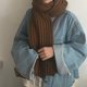 thumbnail image 5 of El invierno de las mujeres hizo punto la bufanda ilimitada de la moda gruesa y cálida bufanda circular, 5 of 5