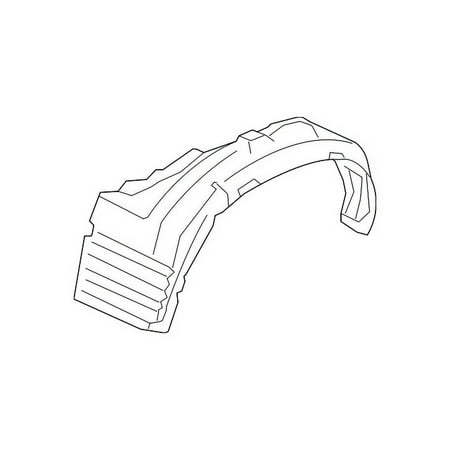 Genuine OE Mitsubishi Fender Liner - 5370A386 Fits select: 2008,2011-2015 MITSUBISHI LANCER EVOLUTION GSR
