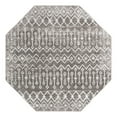 thumbnail image 3 of Unique Loom Bohemian Trellis Collection Area Rug - Gypsy (7' Octagon Stone Gray/Ivory), 3 of 4
