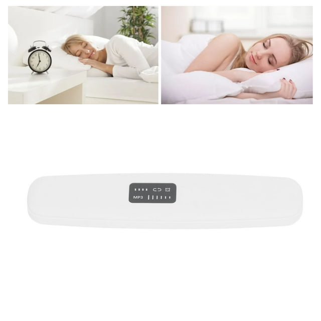 Sleep Aid Sound Machine, Bone Conduction Sleep Speaker Portable for Home Black,White,Blue