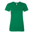 thumbnail image 1 of Tee-Shirt en Jersey Fin pour Femmes, P, Vert Kelly, 1 of 2