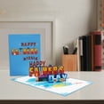 thumbnail image 4 of Funny Father's Day Pop-Up Card for Son – Souew Fathers Day Card with Envelope and Note Tag Included, Cute Dad Birthday Card, 4 of 9