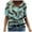 Pink, variant on 2025 Clearance! 50% Off Clear! asdoklhq Blouse for Women, Women's Summer Printed Short Sleeve Crew-Neck T-Shirt Casual Tee Tops