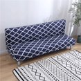 thumbnail image 2 of Armless Sofa Cover 3 Seater/2 Seater Stretch Sofa Throw for Sofa Bed S, 2 of 5