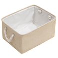 thumbnail image 1 of Panier de Rangement Pliable Rectangle Grand Cube de Rangement pour Vêtements Organisateur de Rangement, 1 of 10