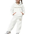 thumbnail image 7 of Girls Boys Sweatsuit Christian Hoodie and Jogging Sweatpants 2 Piece Matching Sweatsuit Kids Activewear Sets, 7 of 7
