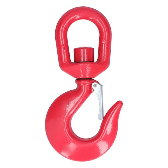 ANGGREK Crane Hook,American Type Lifting Hook,7 Tons Crane Hook American Type Rotating Lifting Hoist Accessories 28 Tons Working Load Limit