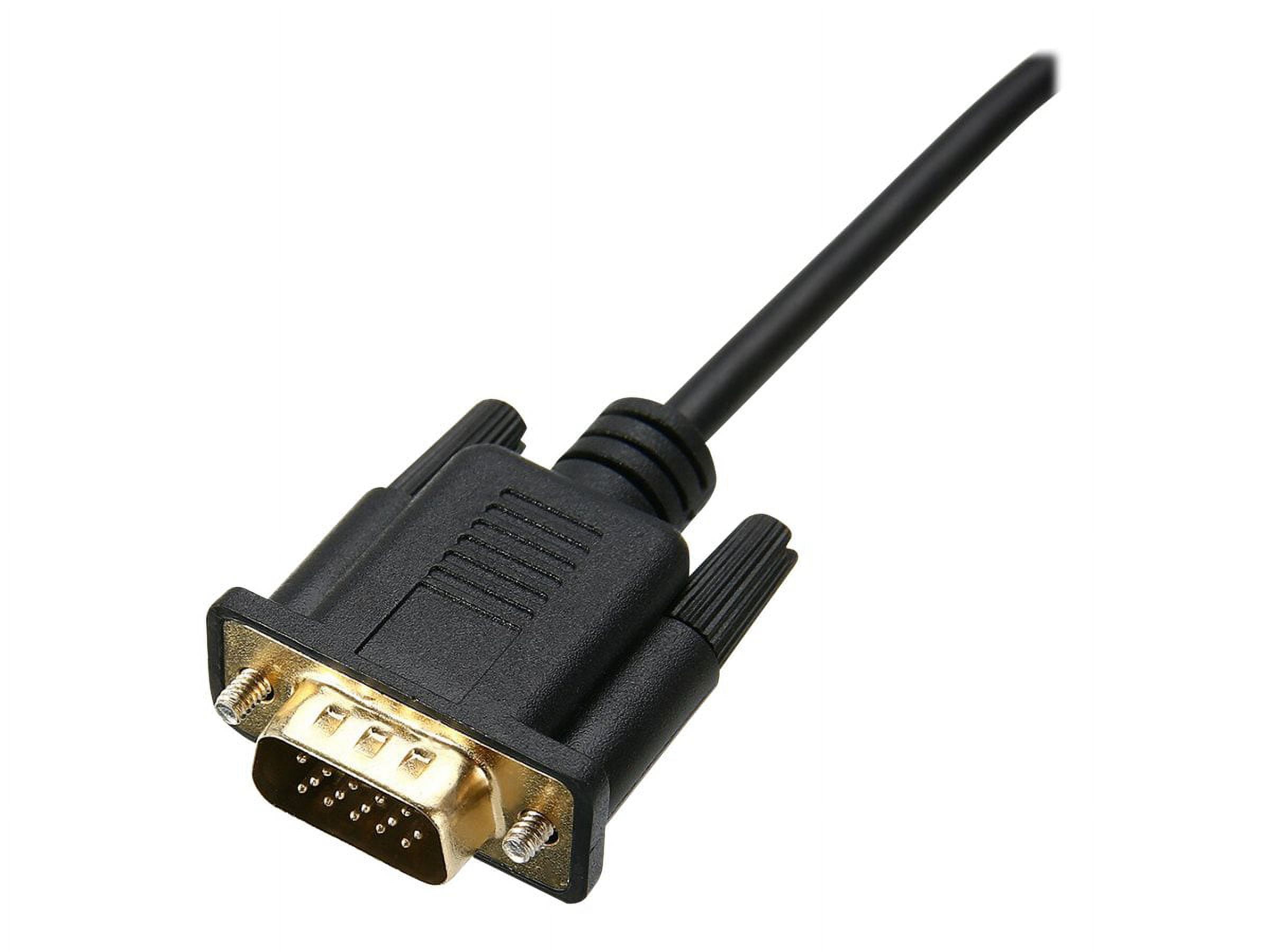 4XEM 4XDPVGA3FT DisplayPort to VGA Adapter Cable 3'