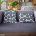 thumbnail image 3 of Plutus Brands Blue Plutus Spotty Dot Luxury Throw Pillow 20 in x 36in, Double Sided 20" x 36" King, 3 of 9