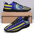 thumbnail image 4 of Down Syndrome Awareness In October We Wear Blue Running Shoes Sneakers Mesh Black Size 8, 4 of 5