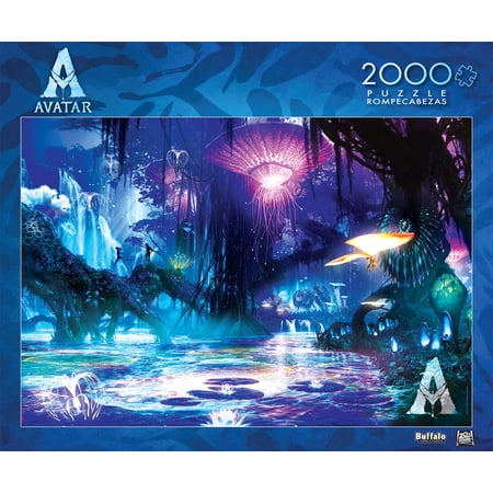 Buffalo Games 2000-Piece Avatar Bioluminescent Rainforest Jigsaw Puzzle