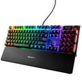 thumbnail image 1 of Teclado Mecánico para Juegos SteelSeries Apex 7 Pantalla Inteligente OLED Paso USB Controles Multimedia Lineal Silencioso Retroiluminación RGB Interruptor Rojo, 1 of 7