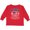 Red, variant on Inktastic My Uncle is a Firefighter Nephew Boys or Girls Long Sleeve Toddler T-Shirt