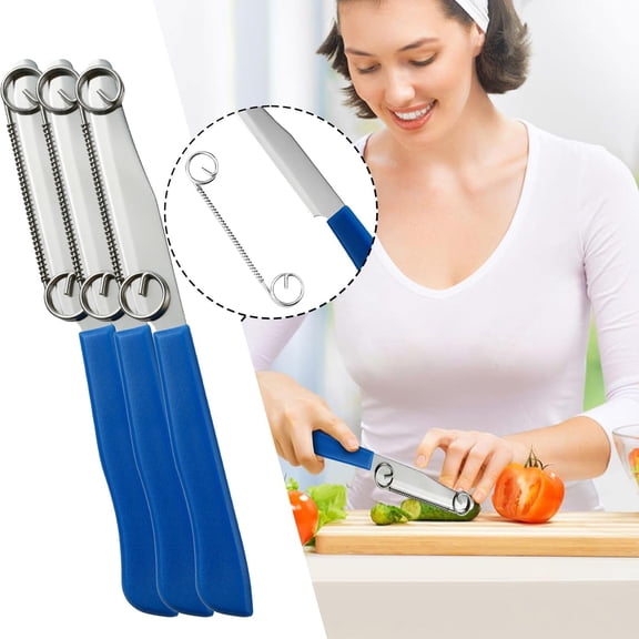 Chef Knife,Quick Slicing Fruit And Vegetable Paring 4 Inch Stainless Fruit Kitchen Gadget For Slicing Chopping 3PC