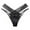 Black, variant on Women Underwear Thongs Lace Bikini Panties G String Thong Stretch Ladie Brief Thong Ladies Tights Suite Full Body ,One Size