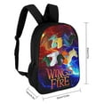 thumbnail image 4 of Wings Of Fire WOFDaypack 17 Inch Schoolbag Backpack Rucksack Large Capacity Shoulder Bag Travel Bags Students Bookbag, 4 of 5