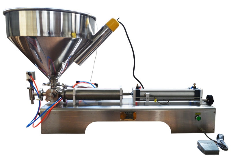 Techtongda Updated 110V Paste Liquid Heating Filling Machine 100-1000ml