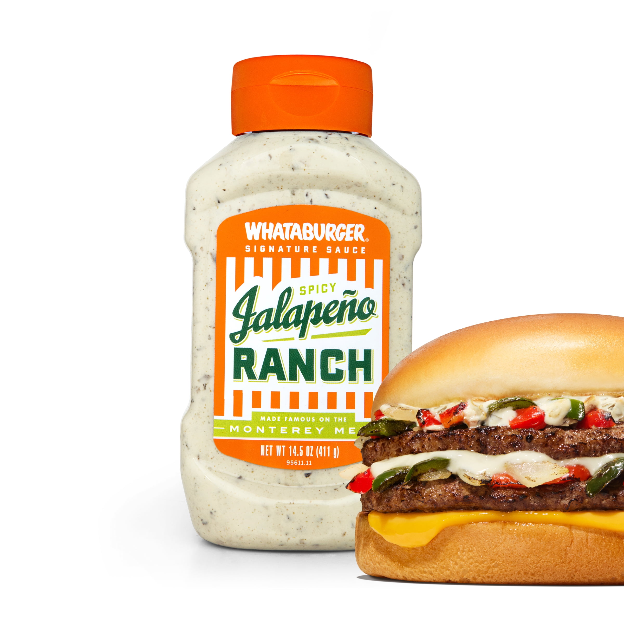 (6 pack) Jalapeno Spicy Ranch, Whataburger, 14.5 OZ.