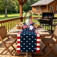 thumbnail image 4 of 4th of July Decorations - Patriotic USA Stars Table Runner for Home | Memorial Day Decorations - 250th Anniversary Fourth of July Accessories Decor Party Supplies Indoor, 4 of 9