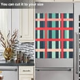 thumbnail image 3 of Yayeee Magnetic Dishwasher Cover for The Front Decoration Home Kitchen Machine Sticker Protector, Green Plaid, 3 of 6
