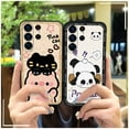 thumbnail image 4 of KBS-Phone Case For Samsung Galaxy S25 Ultra, Silicone Durable Waterproof Cute Shockproof Anti-knock Dirt-resistant Back Cover Protective Soft case Anti-dust Full wrap TPU Graffiti, 4 of 9