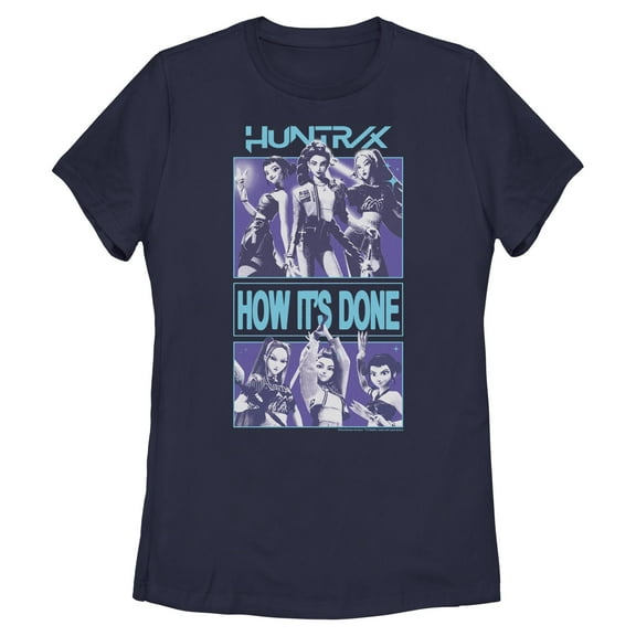 Womens KPop Demon Hunters Huntrix How It's Done T Shirt