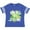 Football Blue and White, variant on Inktastic St. Patrick's Day Pinches Get Stitches Boys or Girls Toddler T-Shirt