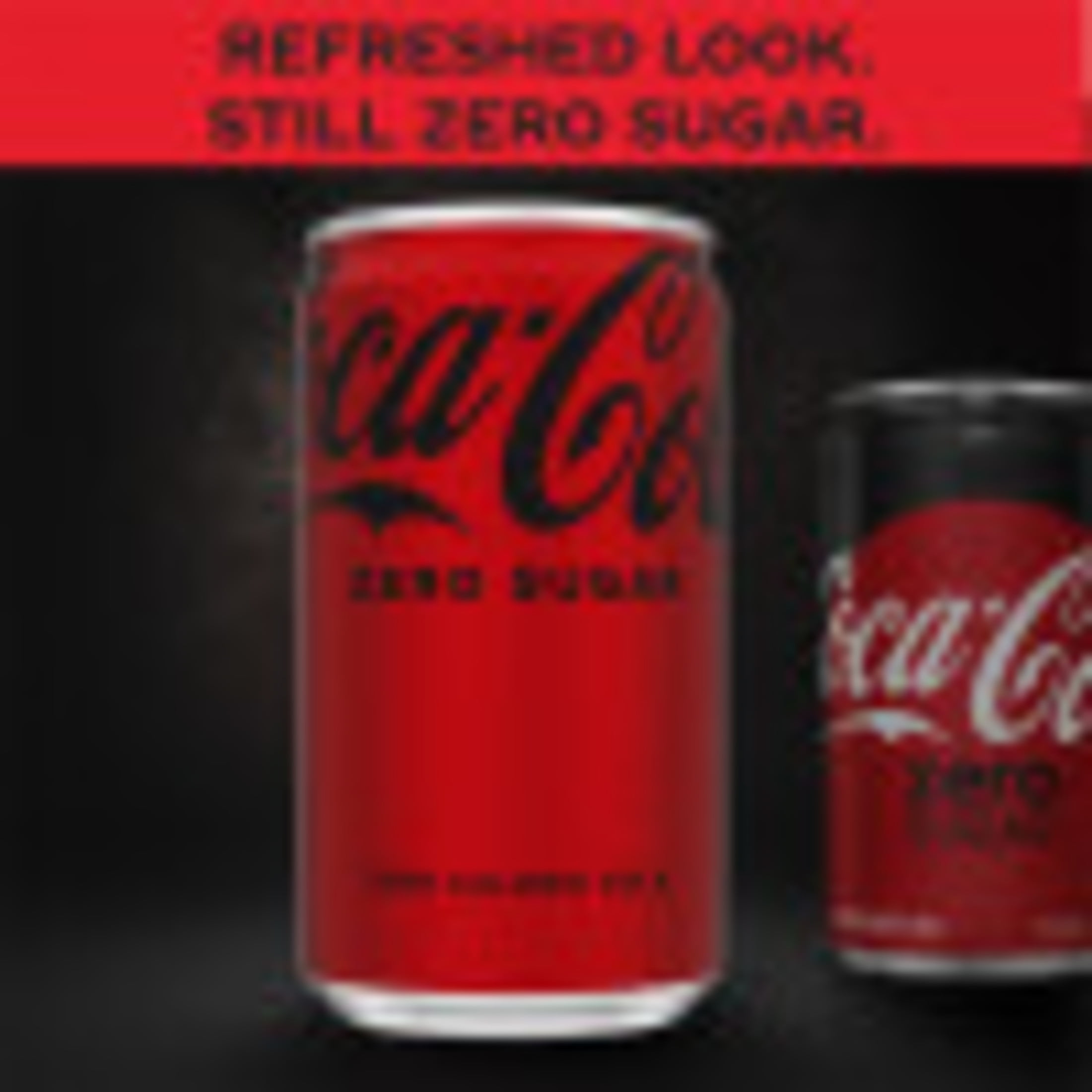 Coca-Cola Zero Sugar Soda Mini Cans 10 pk / 7.5 fl oz - Pack of 2