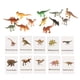 thumbnail image 3 of Dinosaurio Juguetes Juego en miniatura s en inglés Educación Montessori para actividades Cumpleaños Edad 2 y más Sunnimix Tarjetas de emparejamiento de animales, 3 of 8