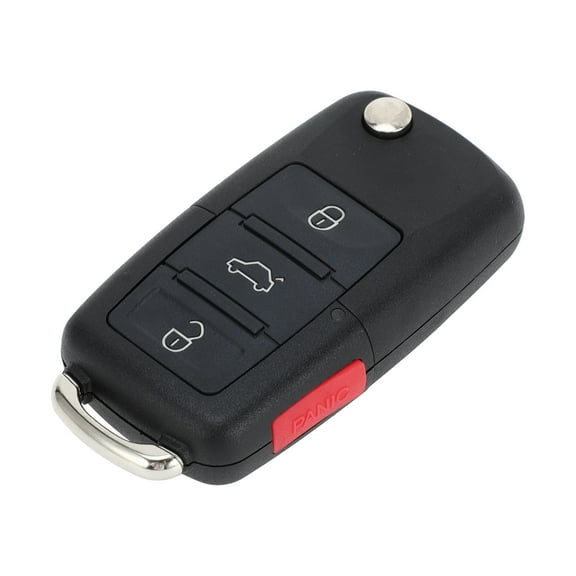 Unique Bargains Key Shell Case Keyless Entry Remote Key Fob Replacement Case for Volkswagen Tiguan Golf Passat Jetta 2011-2016 4 Buttons