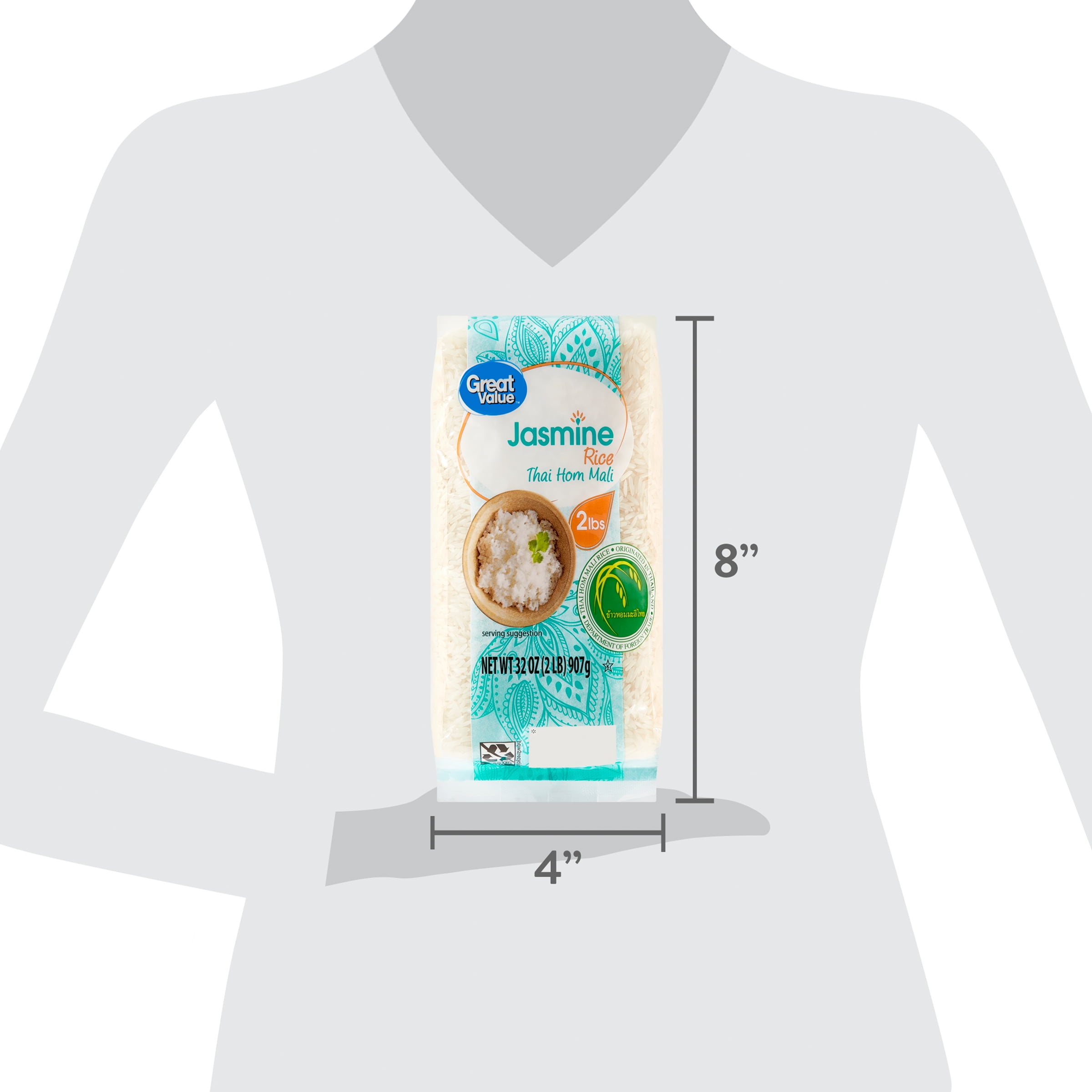 Great Value Jasmine Rice, 2 lb