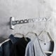 thumbnail image 3 of Soporte para colgar en la pared, juego de 2 estantes de secado de pared plegables de acero inoxidable, secador de ropa de pared plegable, colgador de pared, estante de secado de pared plegable,, 3 of 6