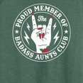 thumbnail image 3 of Instant Message - Badass Aunts - Women's Lightweight French Terry Long Sleeve Shirt, 3 of 6