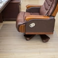 thumbnail image 2 of OUSITAID Coussin de Chaise Transparent Antidérapant pour Salon Bureau Protection de Sol, 2 of 6