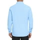 thumbnail image 3 of CAMISA DE NEGOCIO DE MANGA LARGA DE BOTONES PARA HOMBRE EN COLOR SÓLIDO XL AZUL CLARO, 3 of 5