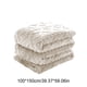 thumbnail image 2 of Lunxisen 1 Pcs Soft Fleece Throw Blanket Cozy Lightweight Blanket for Bed, Sofa Travel Warm Plush Decorative Throw for Home(59*39in), 2 of 8