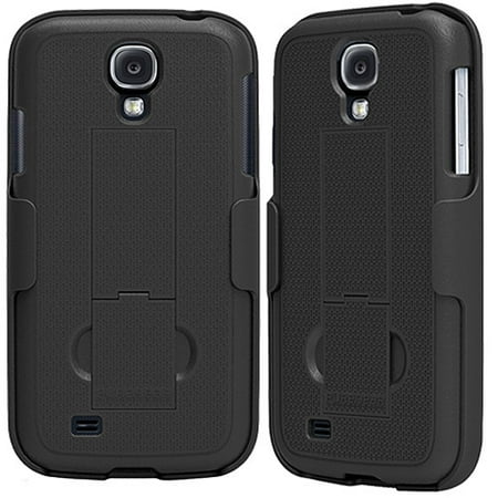 Pure Gear SlideKick Hardshell Case and Holster for Samsung Galaxy S4 - Black