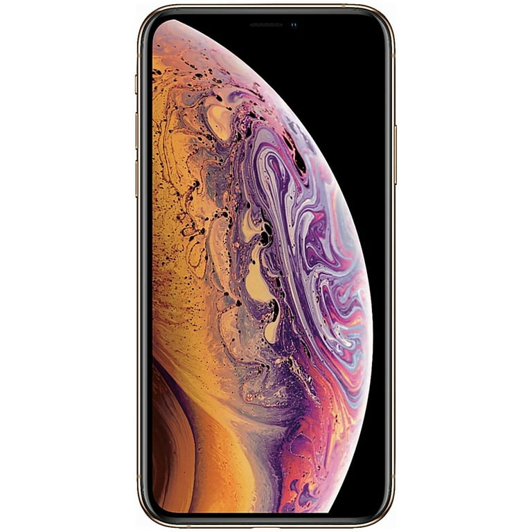 Restored Apple iPhone XS Max 64GB Gold LTE Cellular Straight Talk
