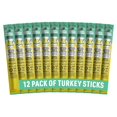 thumbnail image 1 of Premium Free Range Jerky Snack Sticks 12-Pack: Herb-A-Licious Turkey Flavor, 8g Protein, Certified Free from Top 9 Allergens, Gluten-Free, Non-GMO, Zero Sugar, Keto, Paleo, 1 of 5