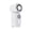 White#11545, variant on Mini Portable Clip Fan 3-in-1, USB-C Rechargeable 3000mAh, 180° Adjustable Airflow, 5 Speeds, Handheld Desk Fan for Travel, Camping, Office