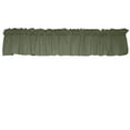 thumbnail image 4 of Solid Poplin Window Valance 58" Wide Dark Sage, 4 of 4