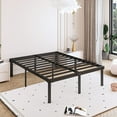 Queen Bed Frame, 16 Inch QueenSize Bed Frames with RoundCorner Leg