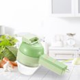thumbnail image 3 of Picadora de verduras eléctrica inalámbrica herramientas domésticas trituradora de ajo de mano procesadores de alimentos para barbacoa al aire libre Picnic Hugtrwg Para estrenar, 3 of 9