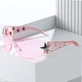 thumbnail image 4 of Futurists Shades Star Rimless Sunglasses Lightweight Star Futurists, 4 of 16