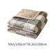 thumbnail image 3 of Edredón de verano de algodón lavado, manta delgada de aire acondicionado en relieve, manta de franela suave multiusos para sofá cama dormitorio, 39x59 pulgadas, lavable a máquina, liviano 1.1 lb, 3 of 6
