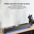 thumbnail image 3 of ABS Soundbar Rechargeable Bluetooth-compatible Stylish Household Television Box Loudspeaker Smart Intelligent Cellphone Speaker Sound Box Loudspeaker, 3 of 8