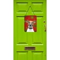 thumbnail image 2 of Red Snowflakes Holiday Christmas  Jack Russell Terrier Wall or Door Hanging Prints, 2 of 2