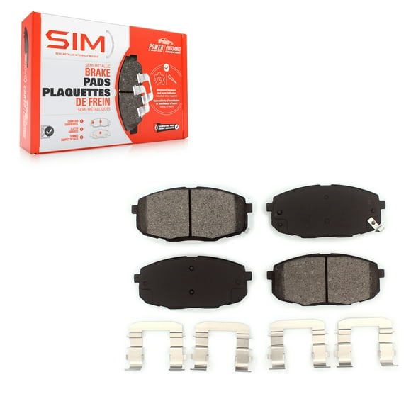 SIM Front Semi-Metallic Disc Brake Pads SIM-1397 for Car Hyundai Elantra Kia Forte Koup Forte5